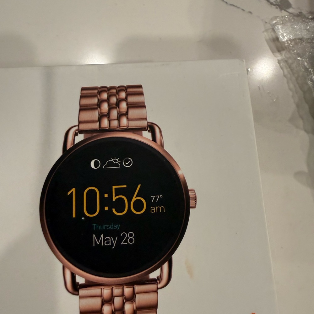 Fossil Copper-Toned Smartwatch